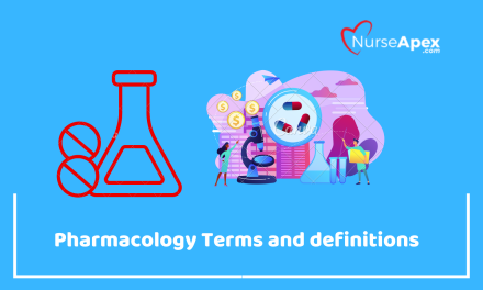 Pharmacology Terms and definitions