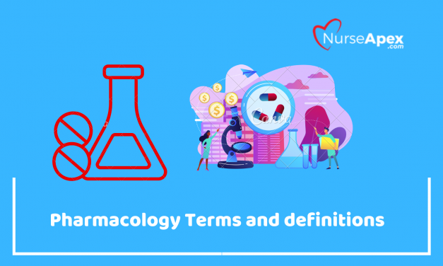 Pharmacology Terms and definitions